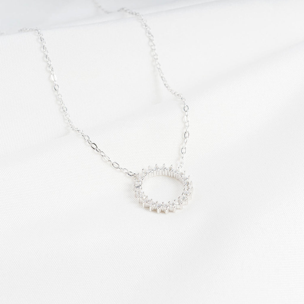 Zircon Sun Necklace