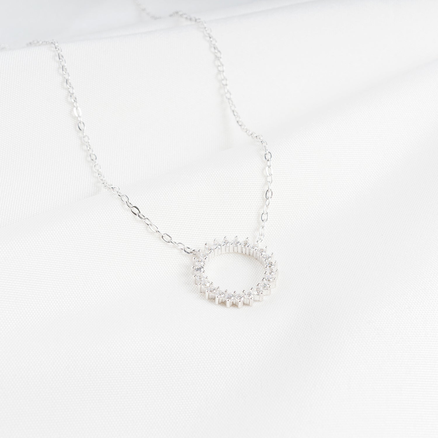 Zircon Sun Necklace