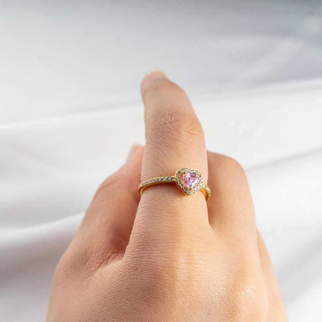 Zircon Lobes Ring