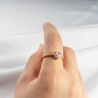 Zircon Lobes Ring