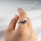 Zircon Lobes Ring