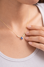 Reindeer Drop Necklace