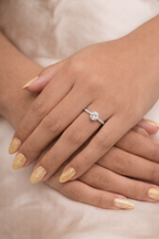 Round Moissanite Ring