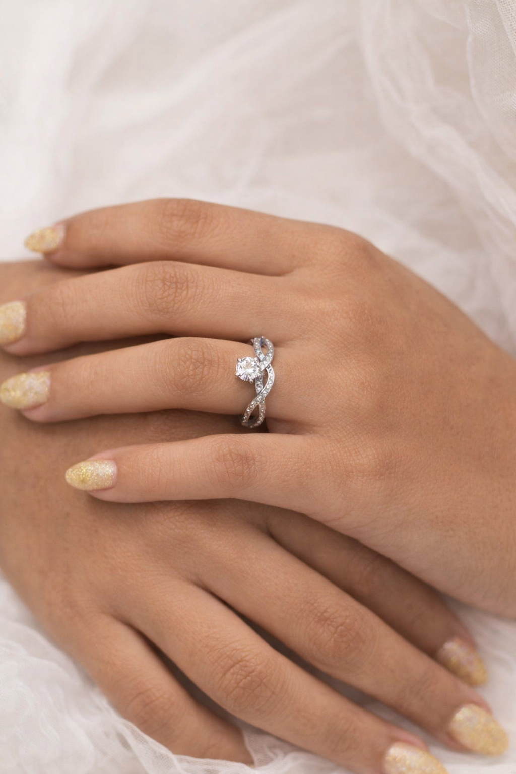 Moissanite Ring