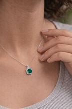 Cubic Crystals Necklace