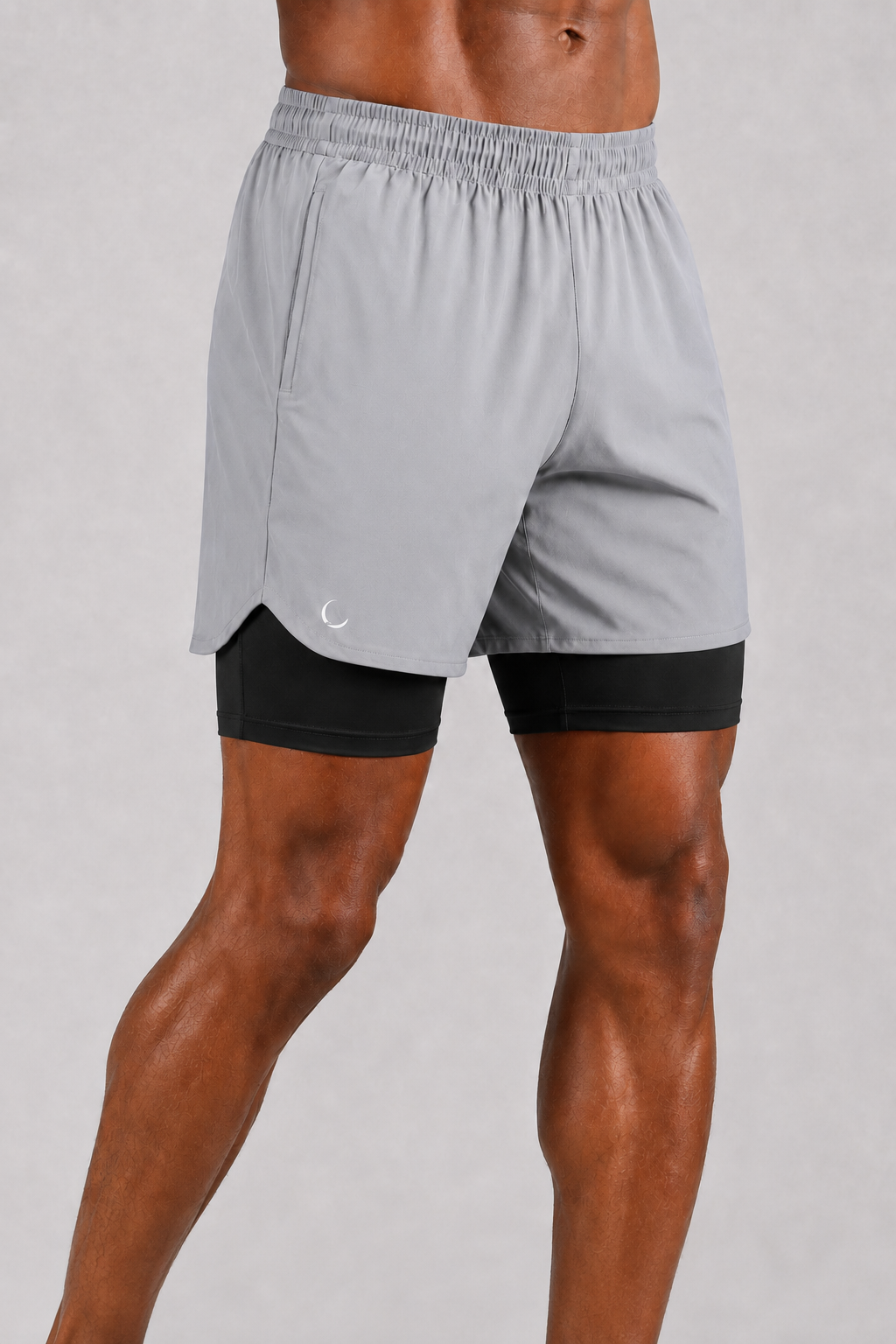 Outlast Velocity 2-in-1 Shorts — Graphite