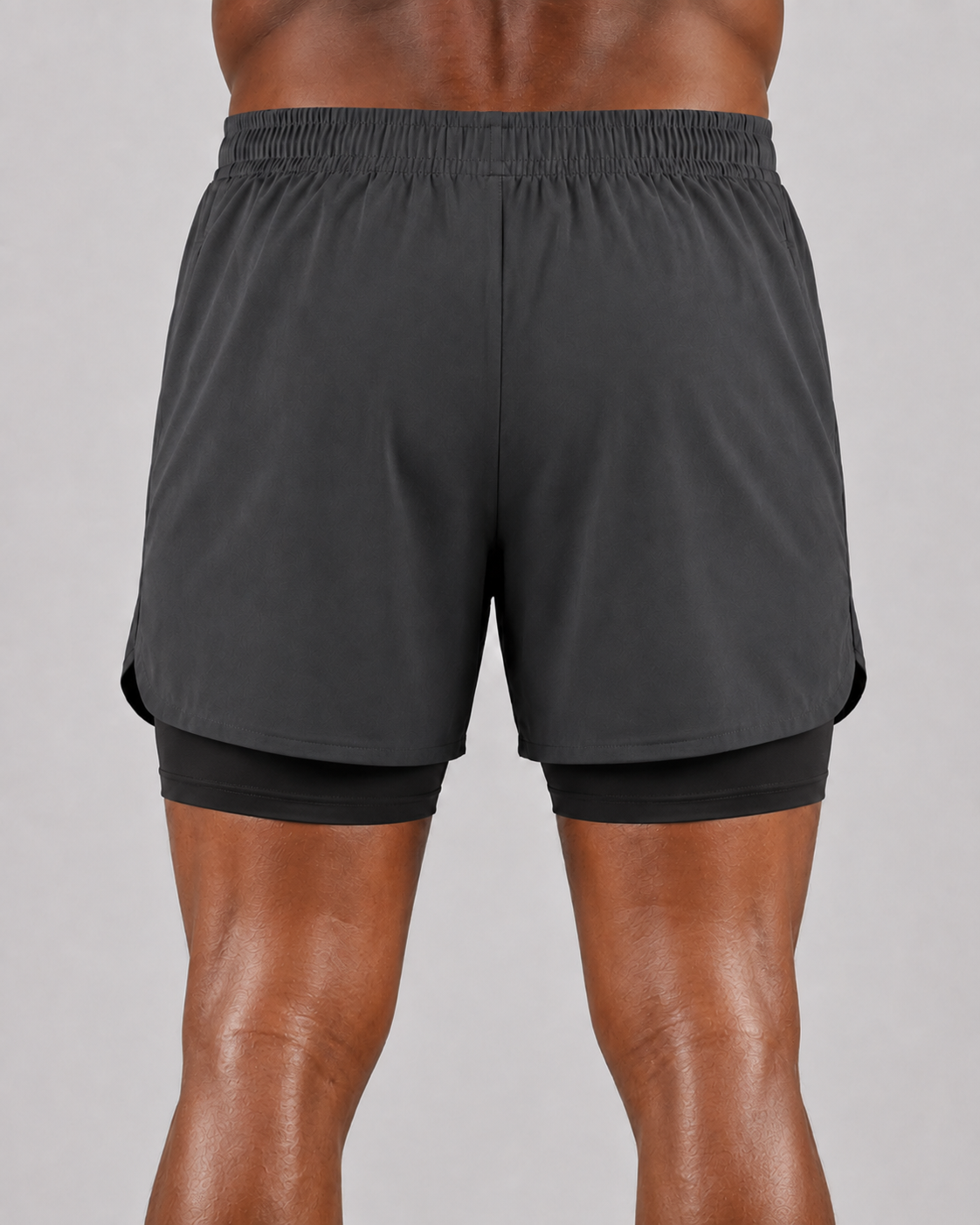 Outlast Velocity 2-in-1 Shorts — Ash Grey
