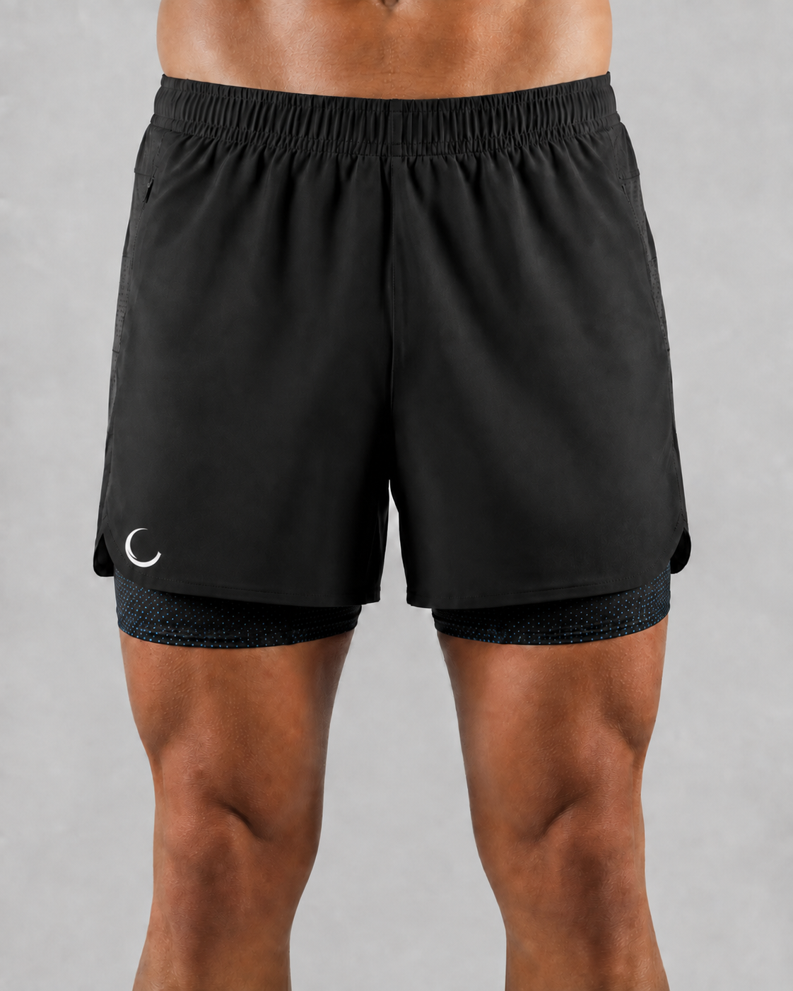 Outlast Velocity 2-in-1 Shorts — blue