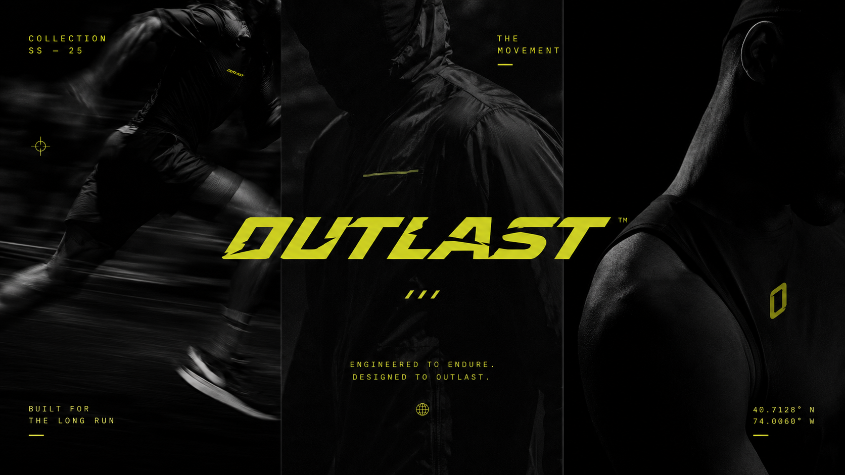 Outlast athlete in motion