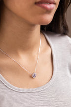 Crystal Atom Neckalce