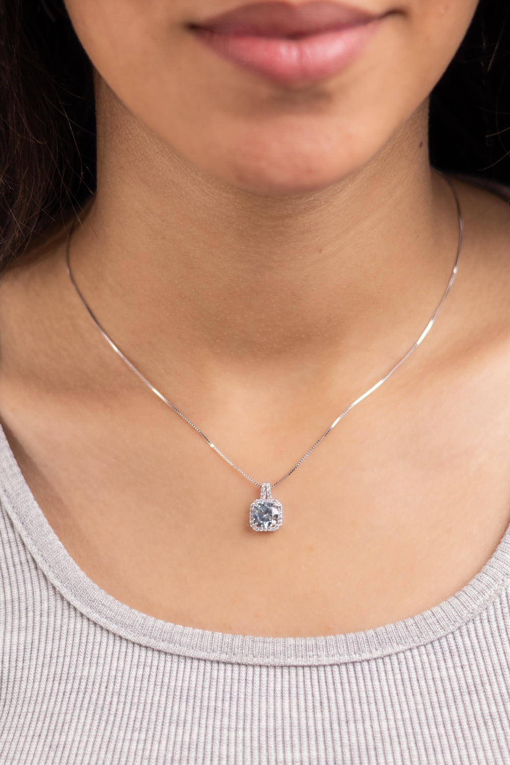 Cubic Crystals Necklace