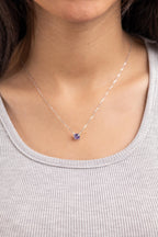 3D Circular Crystal Necklace