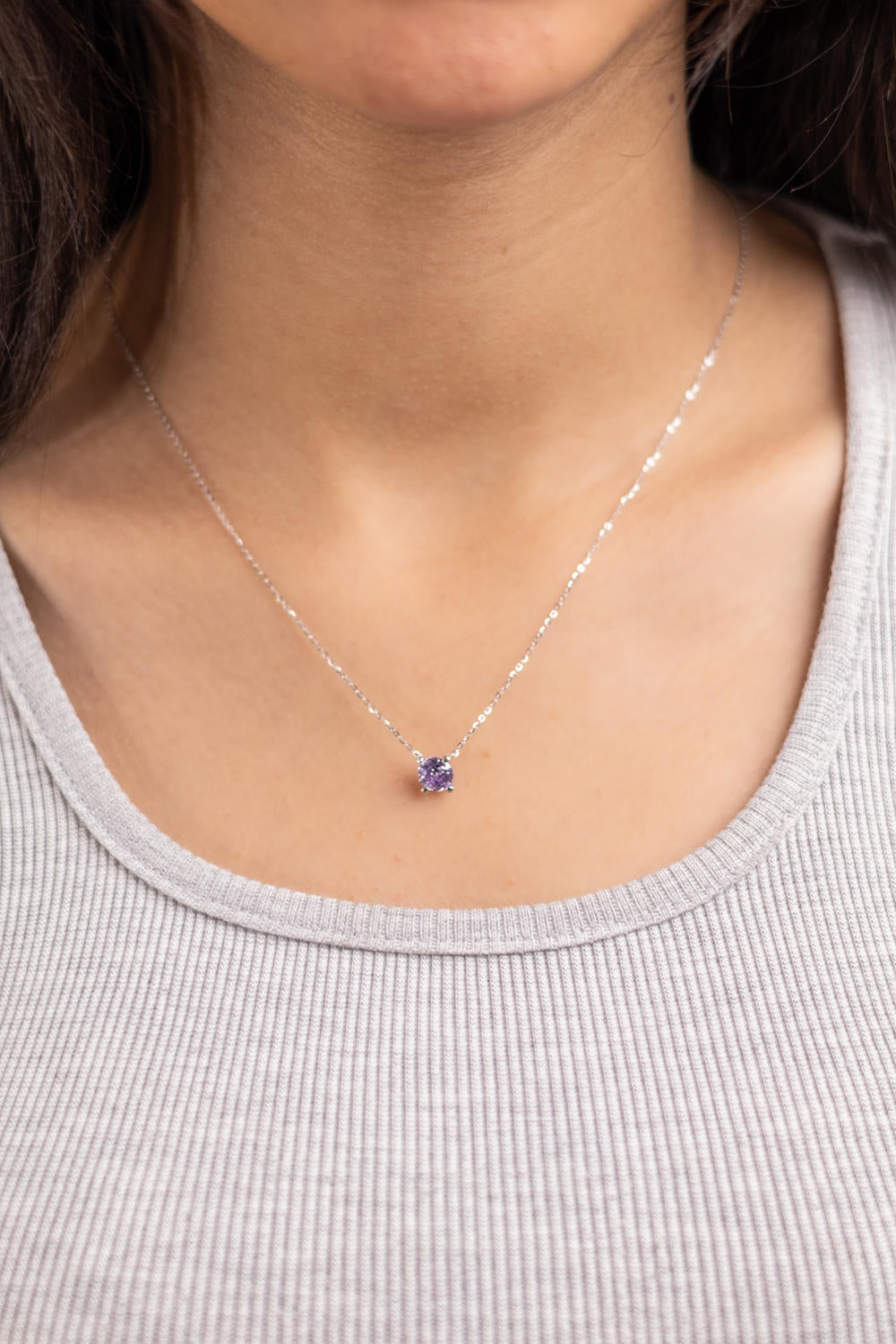 3D Circular Crystal Necklace