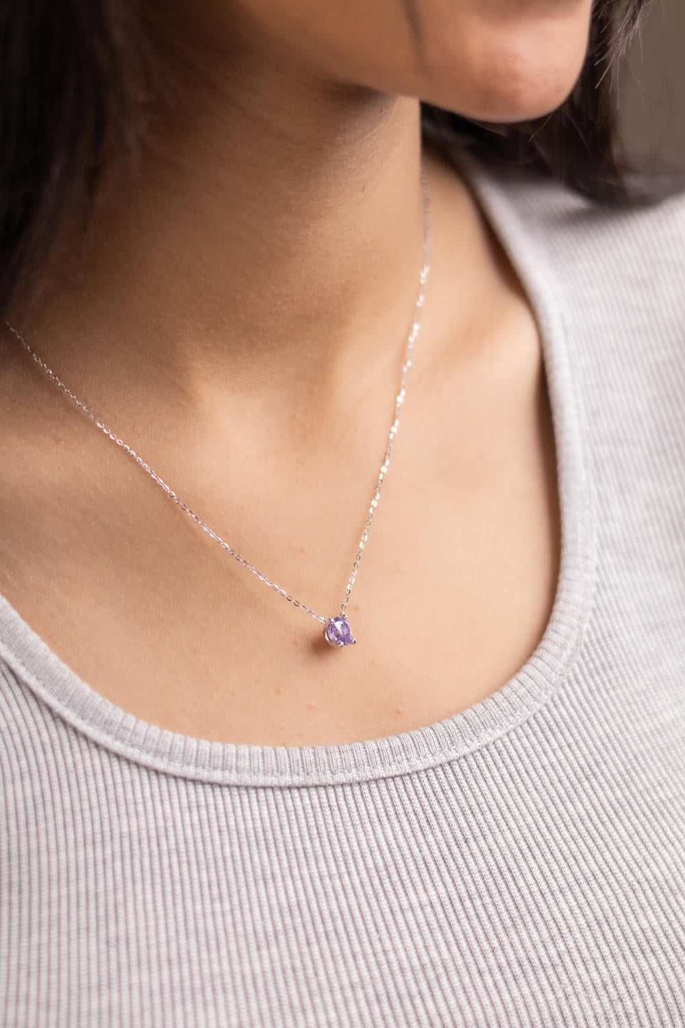 3D Circular Crystal Necklace