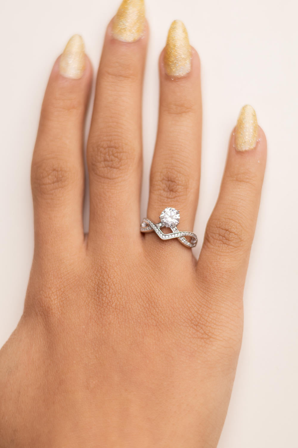 Moissanite Ring