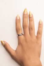 Organic Silver Ring