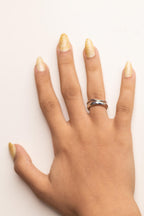 Organic Silver Ring