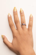 Organic Silver Ring