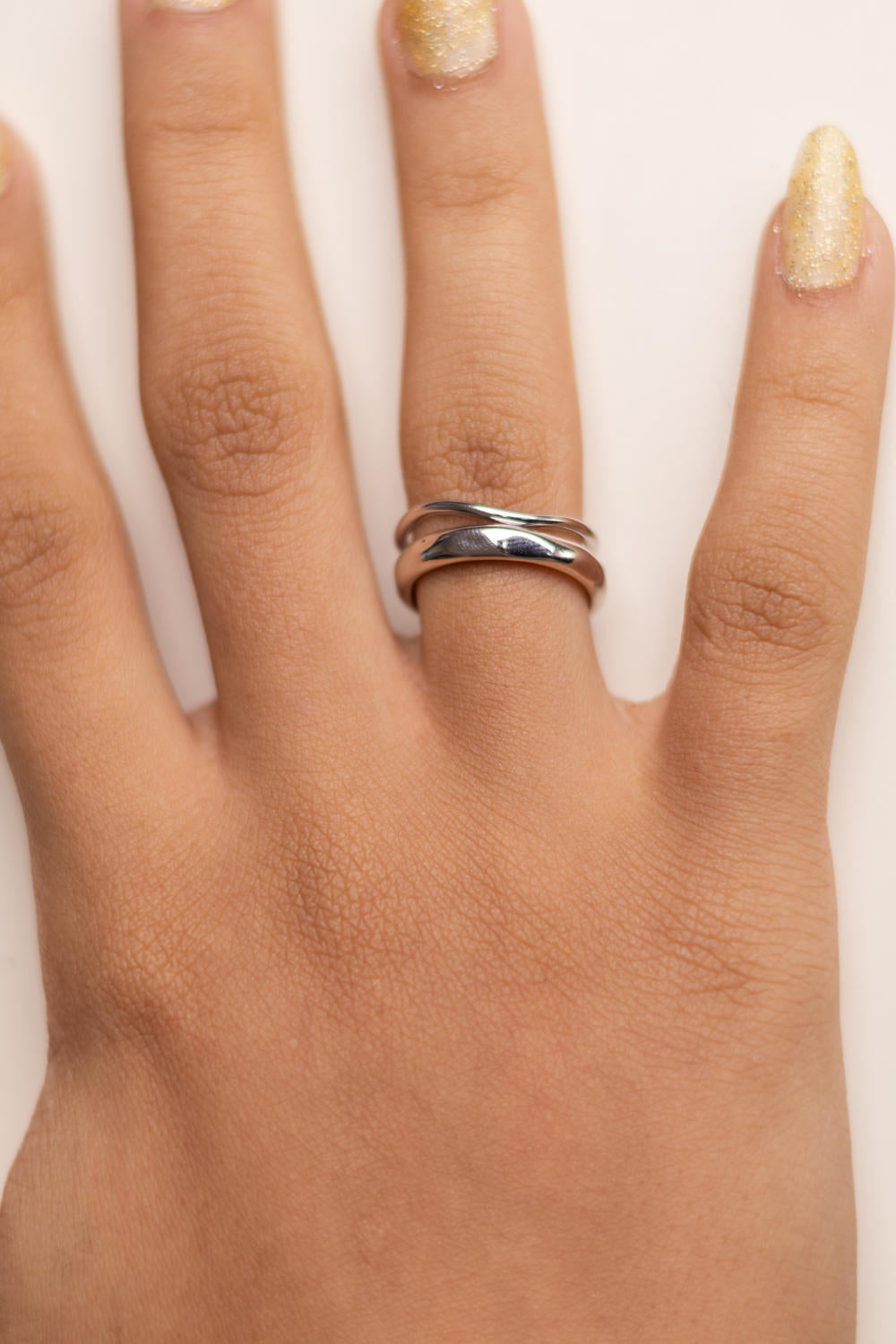 Organic Silver Ring