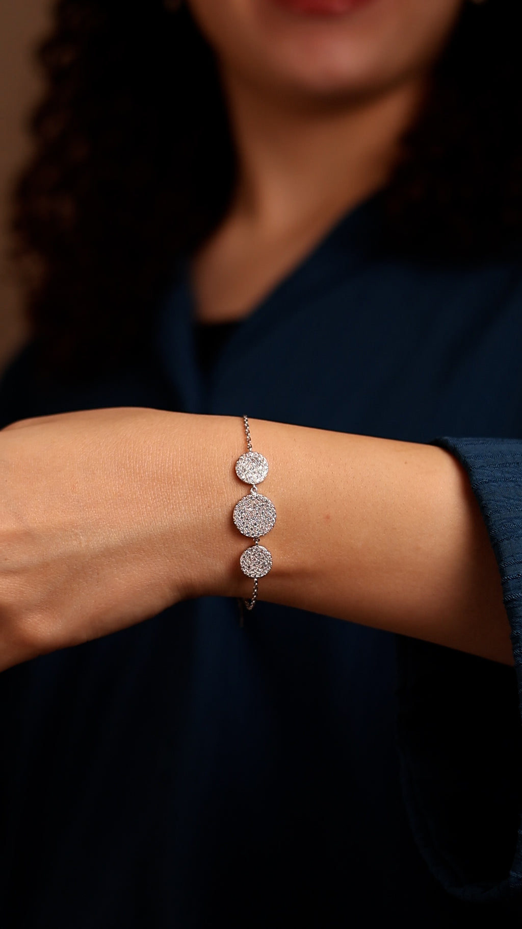 SILVER TRIODIAMOND Bracelets