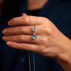 Azure Drop Necklace