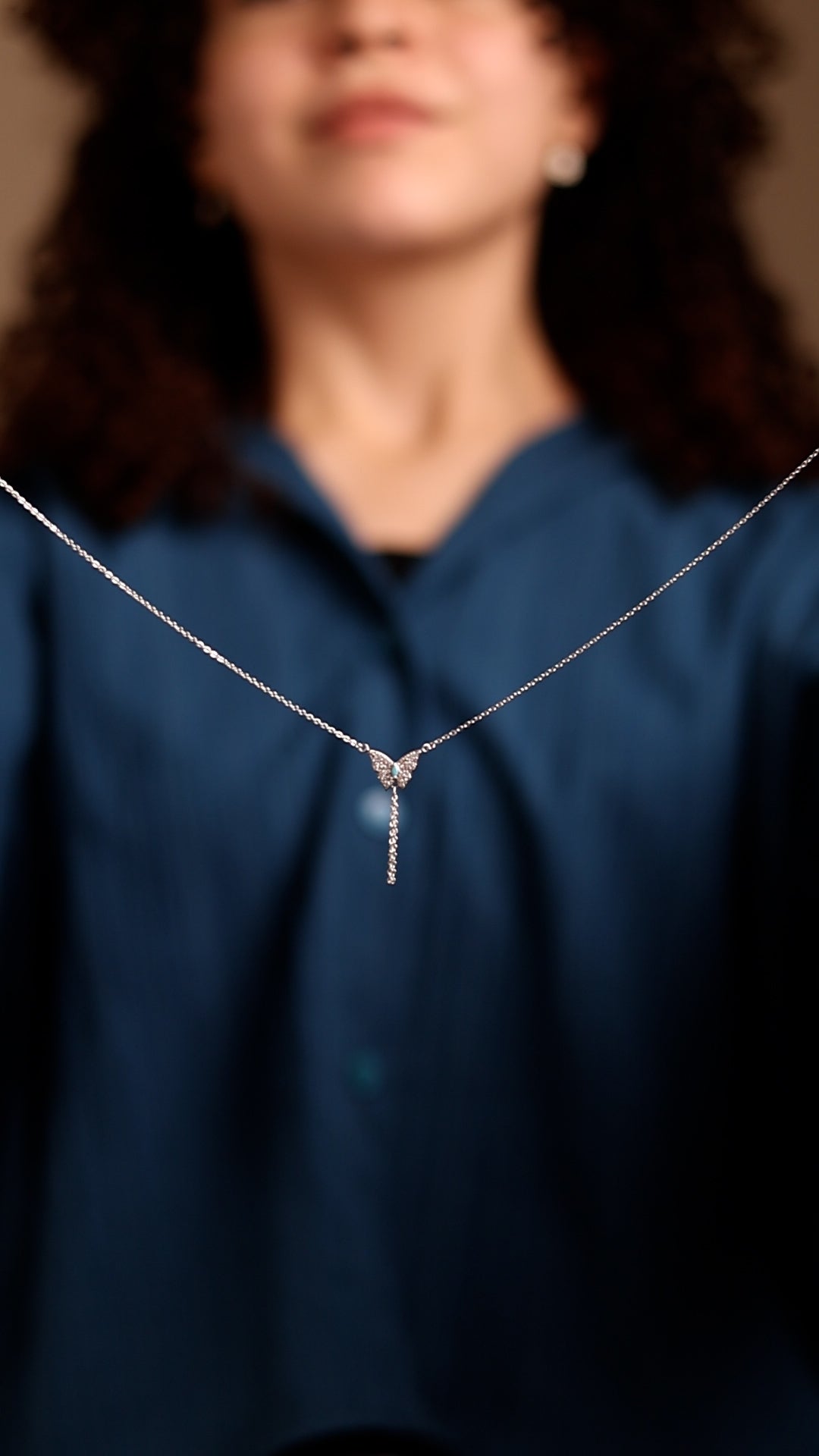 Flutter Lariat Necklace